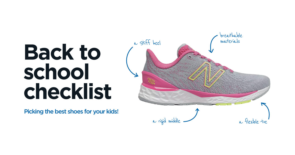 Back To School Shoe Checklist – BioPed Footcare