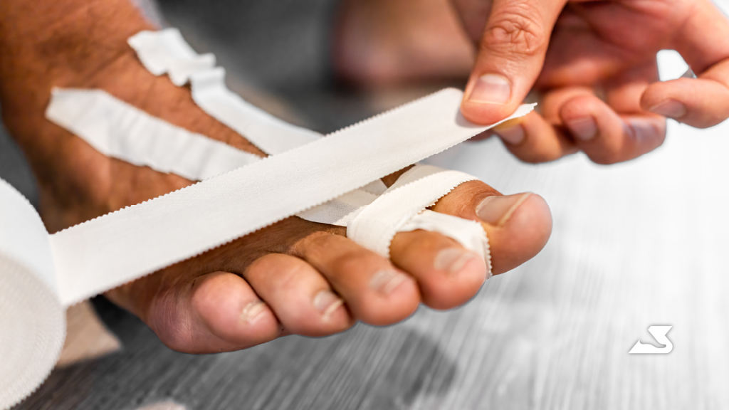 Taping & cortisone can keep you active! Relieve Foot Pain & Leg Pain