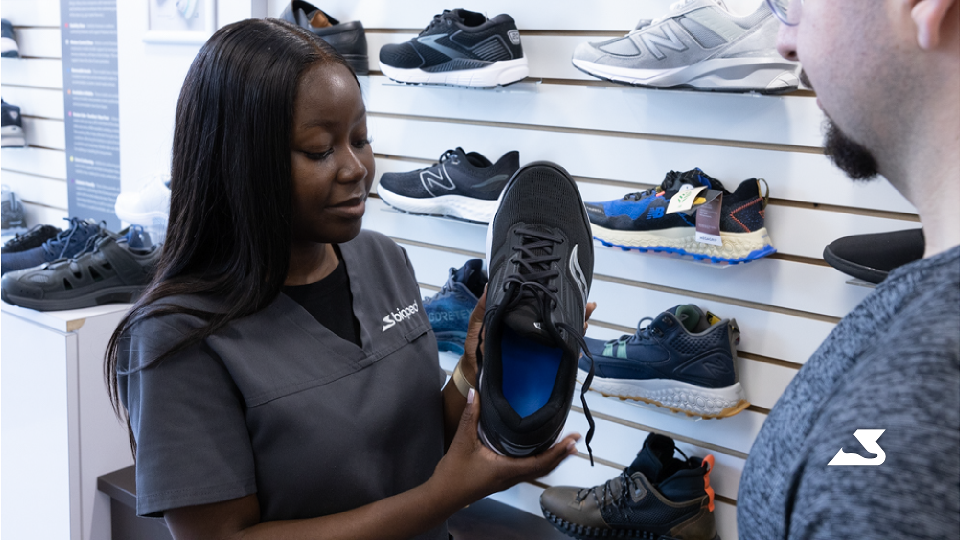 I want a stylish, comfortable shoe that keep my feet healthy and that I can wear to work. Any Suggestions?